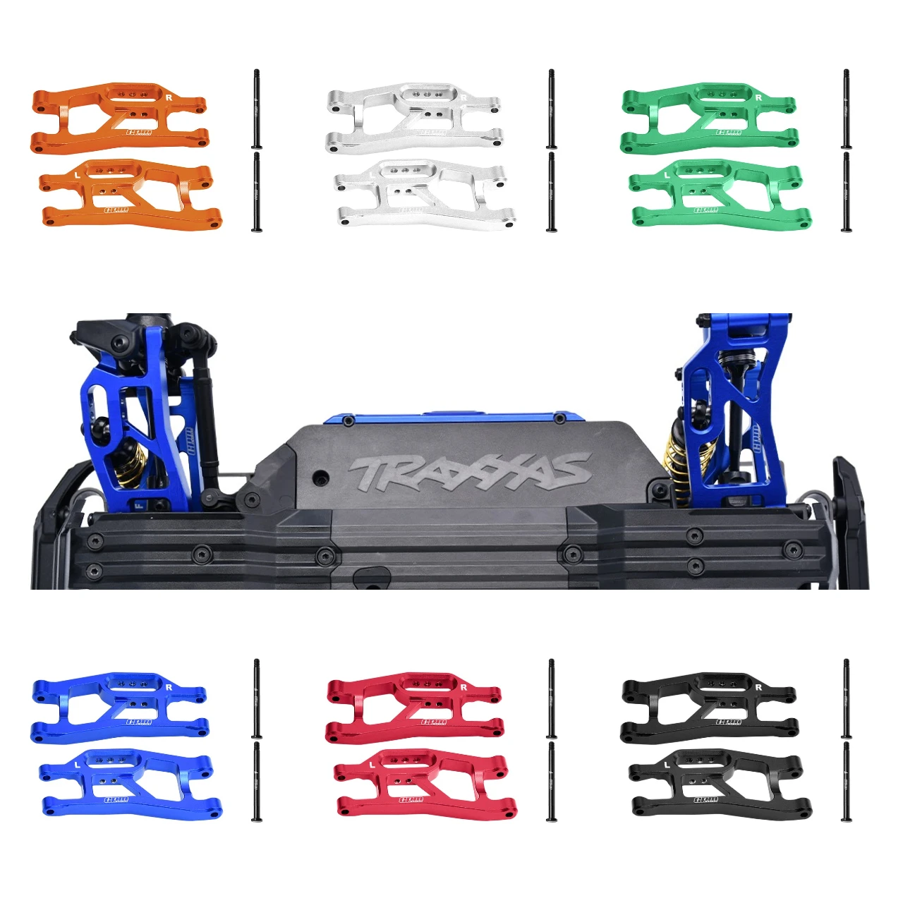 Передние нижние рычаги подвески из сплава 7075, для TRAXXAS Mini Maxx Monster Truck
Передние нижние рычаги подвески из сплава 7075, для TRAXXAS Mini Maxx Monster Truck