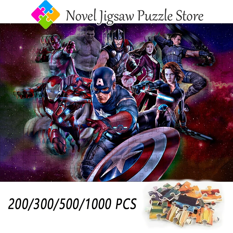 Disney Superheros Jigsaw Puzzle 108/200/300/500/1000 Pieces Puzzles Adult Manual Decompression Toys Home Decoration Collection
Disney Superheros Jigsaw Puzzle 108/200/300/500/1000 Pieces Puzzles Adult Manual Decompression Toys Home Decoration Collection