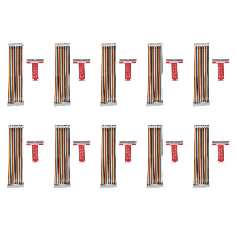 Delicate Texture-10X Rpi GPIO Breakout Expansion Board + Ribbon Cable + Assembled T Type GPIO Adapter For Raspberry Pi 3 2 Model
Delicate Texture-10X Rpi GPIO Breakout Expansion Board + Ribbon Cable + Assembled T Type GPIO Adapter For Raspberry Pi 3 2 Model