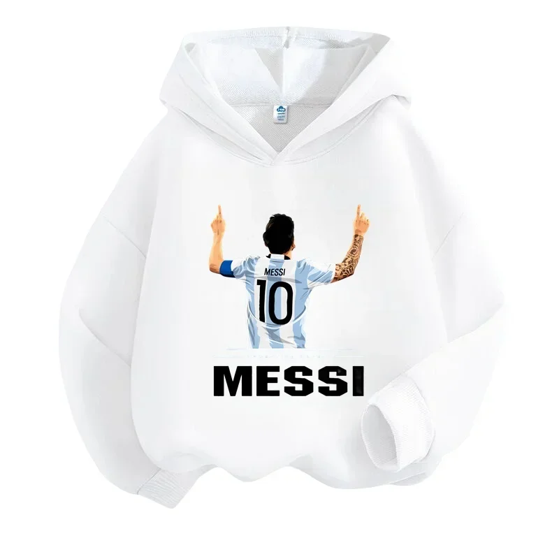 Messi Printed Children's Hooded Hoodie Plus Velvet Sweatshirt Casual Sportswear Pullover Black Top Boy and Girl Kid
Messi Printed Children's Hooded Hoodie Plus Velvet Sweatshirt Casual Sportswear Pullover Black Top Boy and Girl Kid