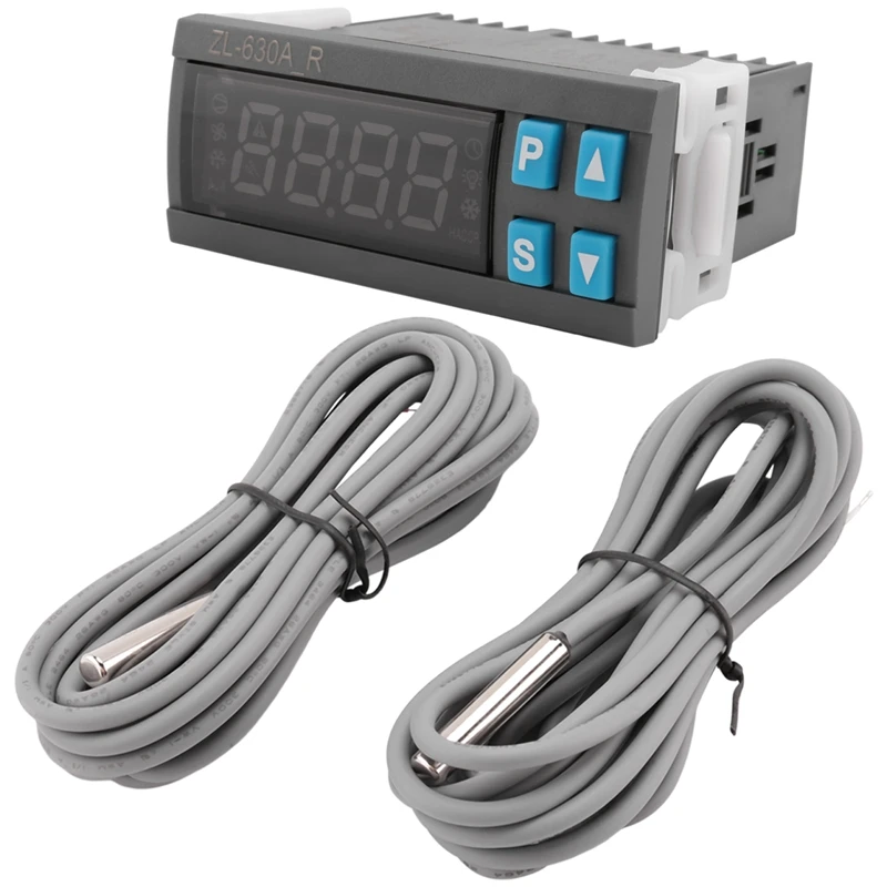 ZL-630A-R, регулятор температуры RS485, цифровой регулятор температуры холодного хранения, термостат, с Modbus
ZL-630A-R, регулятор температуры RS485, цифровой регулятор температуры холодного хранения, термостат, с Modbus