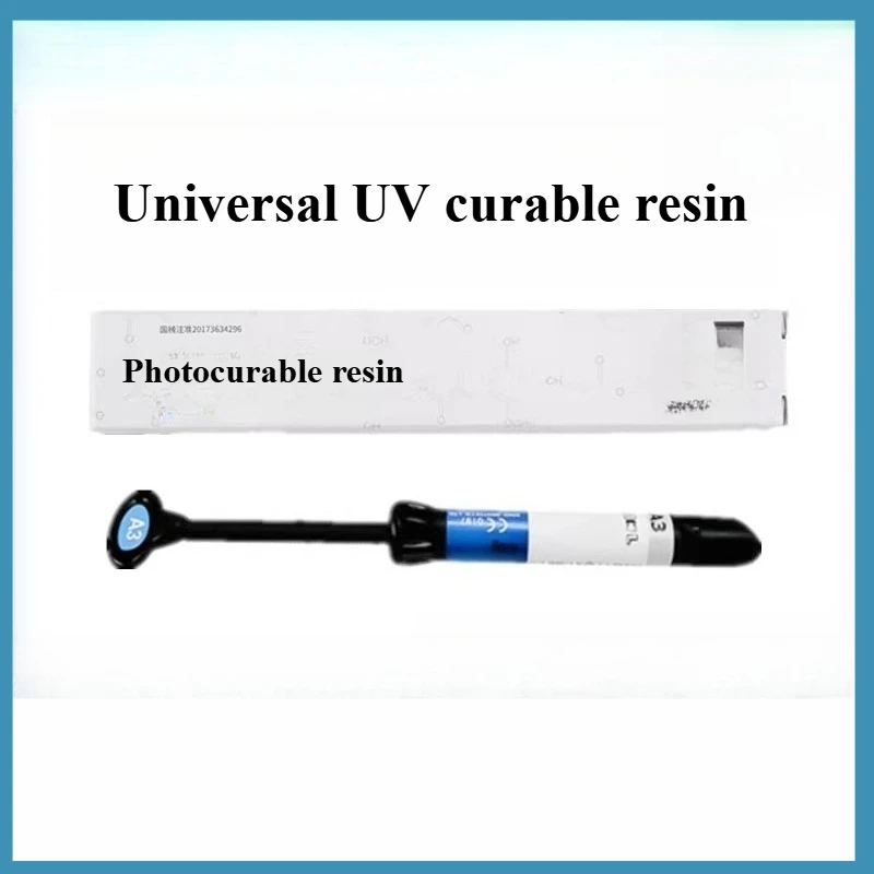 1Pcs Nano Universal Photopolymerization Resin Dentistry UV Curable Adhesive Special Resin Materials Dental Filling Restoration
1Pcs Nano Universal Photopolymerization Resin Dentistry UV Curable Adhesive Special Resin Materials Dental Filling Restoration