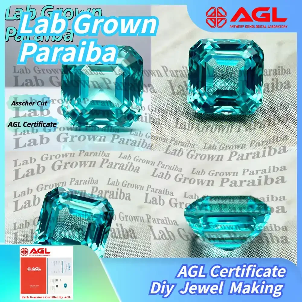 H-Lab Grown Paraiba Asscher Cut Gemstone for DIY Jewelry Making Ring Necklace Bracelet Inlay Lab Created Paraiba Tourmaline
H-Lab Grown Paraiba Asscher Cut Gemstone for DIY Jewelry Making Ring Necklace Bracelet Inlay Lab Created Paraiba Tourmaline