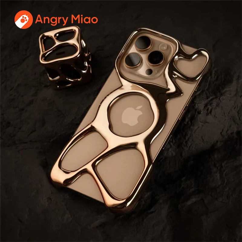 Пустой чехол для телефона Angry Miao для iPhone 16 Pro/Pro Max, совместимый с MagSafe, легкий, повышенная защита от теплоотдачи
Пустой чехол для телефона Angry Miao для iPhone 16 Pro/Pro Max, совместимый с MagSafe, легкий, повышенная защита от теплоотдачи