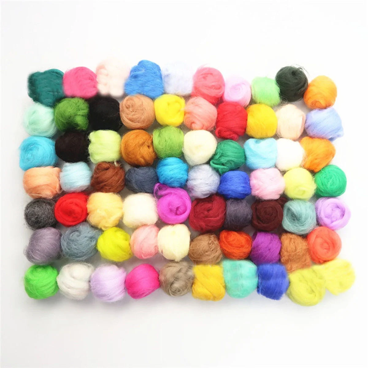 40 Colors Needle Felting Tool Wet Accessory Colorful Wool Fibre Merino DIY Sewing Supplies
40 Colors Needle Felting Tool Wet Accessory Colorful Wool Fibre Merino DIY Sewing Supplies
