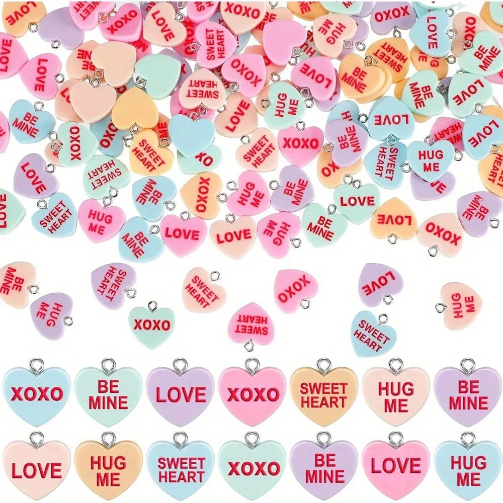 6/12/24 шт. разноцветный кулон в форме сердца из смолы для браслетов, ожерелий, сережек, аксессуаров для ключей своими руками
6/12/24 шт. разноцветный кулон в форме сердца из смолы для браслетов, ожерелий, сережек, аксессуаров для ключей своими руками