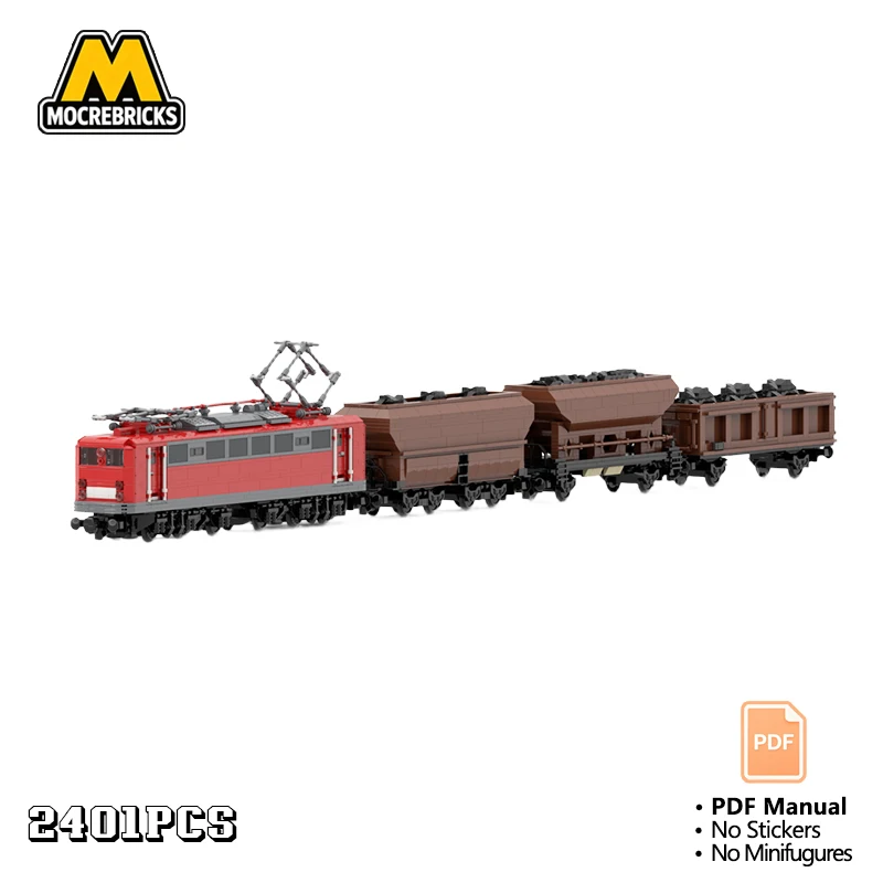 MOC Heavy Freight Coal Wagon Building Blocks German Train BR150 Hopper Carriage Bricks DIY Railway Extension Toys for Kids Gift
MOC Heavy Freight Coal Wagon Building Blocks German Train BR150 Hopper Carriage Bricks DIY Railway Extension Toys for Kids Gift