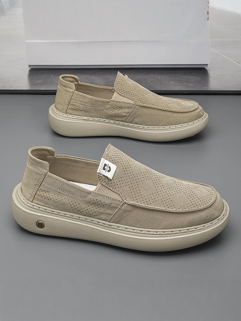 Old Beijing Canvas Shoes Men's Summer Anti-Slip Casual Sports Soft Bottom Work Lazy One-Step Slip-On Shoes Breathable Flat Heel
Old Beijing Canvas Shoes Men's Summer Anti-Slip Casual Sports Soft Bottom Work Lazy One-Step Slip-On Shoes Breathable Flat Heel