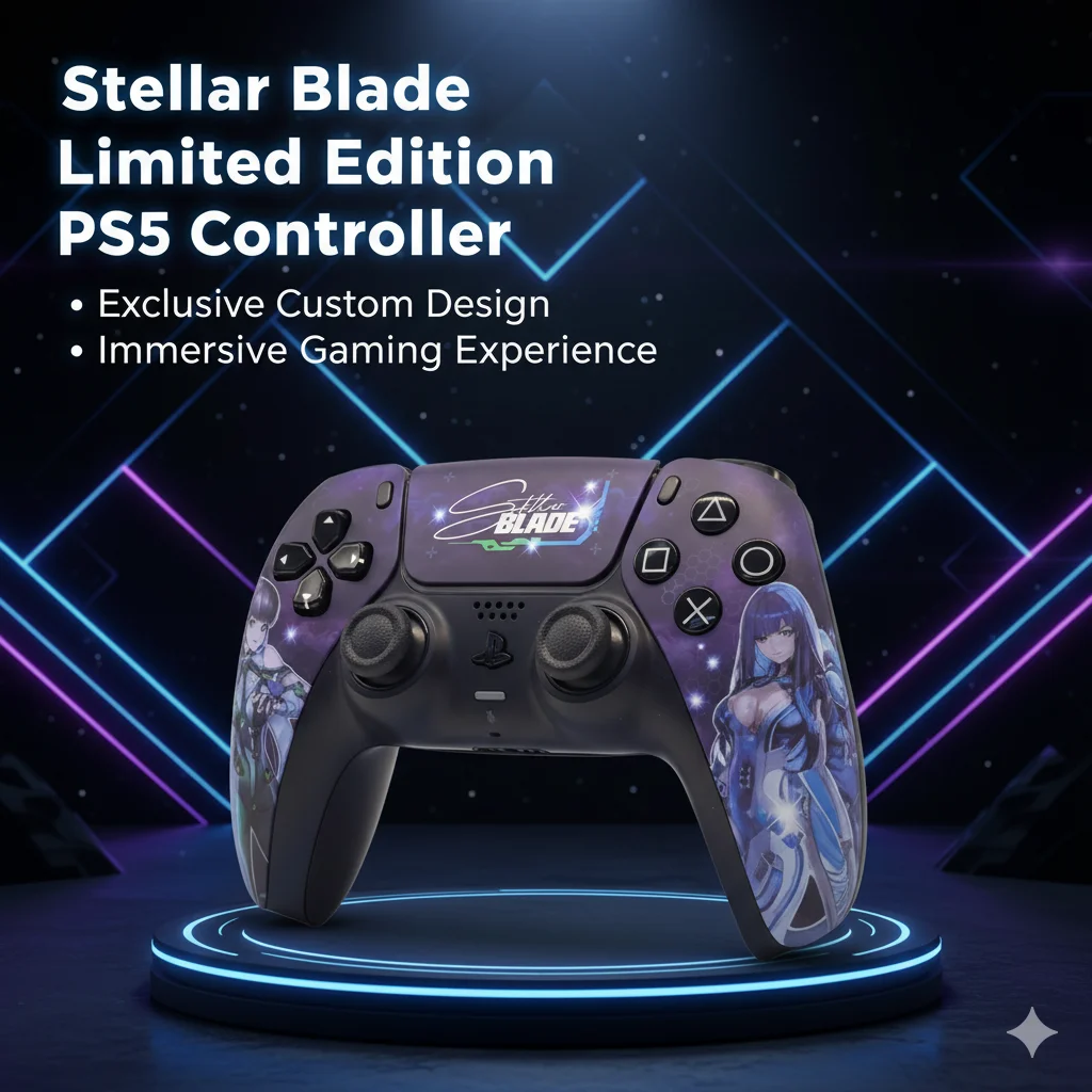 Сменный корпус Stellar Blade для контроллера PS5 DualSense Beelzebul, аксессуары для самостоятельной сборки
Сменный корпус Stellar Blade для контроллера PS5 DualSense Beelzebul, аксессуары для самостоятельной сборки