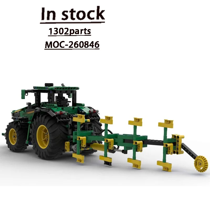 MOC-260846 Urban Farm Farming Business Farming Plow Tractor Building Block Model 1302 Parts MOC Boys Children Birthday Toy Gift
MOC-260846 Urban Farm Farming Business Farming Plow Tractor Building Block Model 1302 Parts MOC Boys Children Birthday Toy Gift