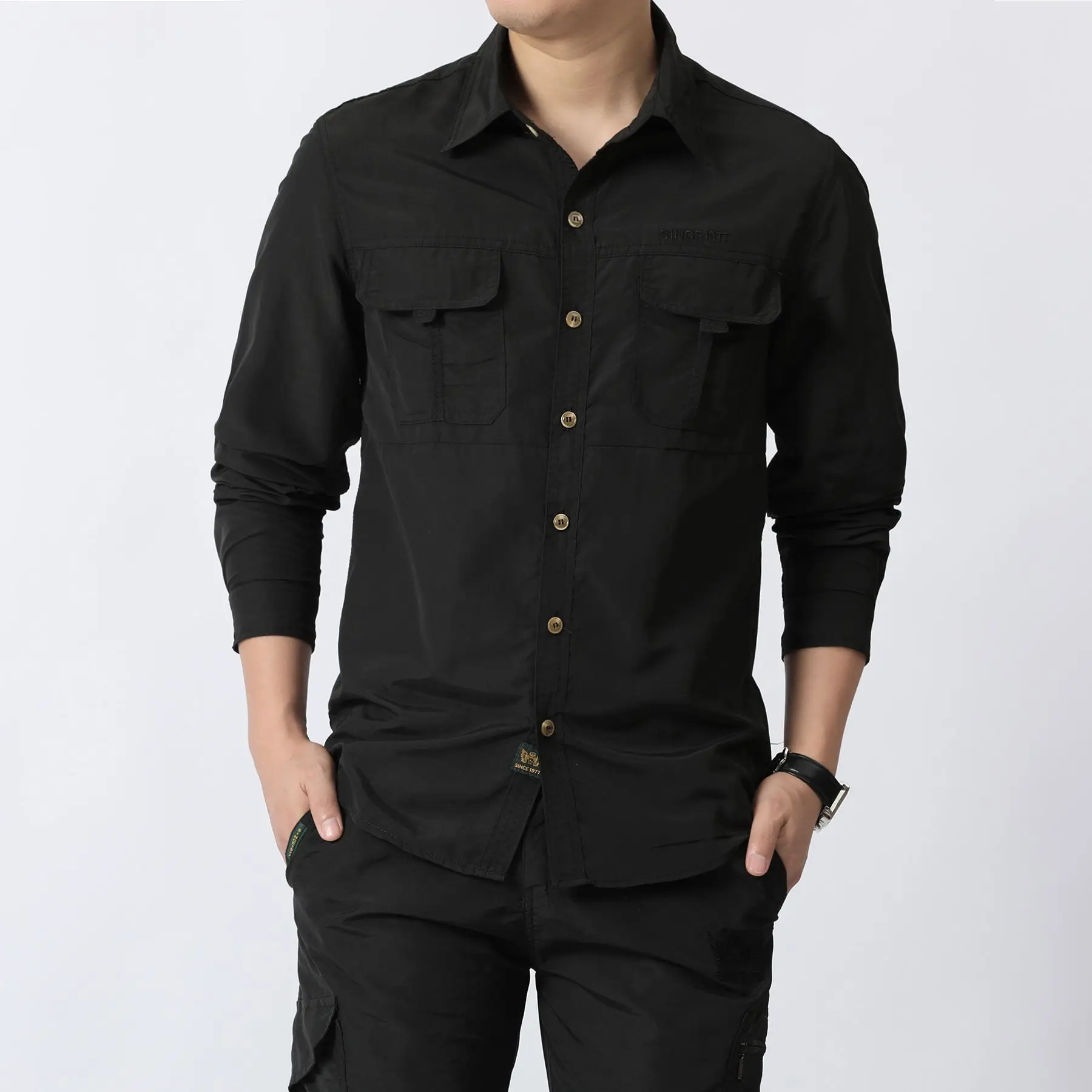 Sun Protection Fishing Shirts Men Quick Dry Long Sleeve Shirts Mesh Breathable Hiking Work Cargo Shirts Spring Summer New Men
Sun Protection Fishing Shirts Men Quick Dry Long Sleeve Shirts Mesh Breathable Hiking Work Cargo Shirts Spring Summer New Men