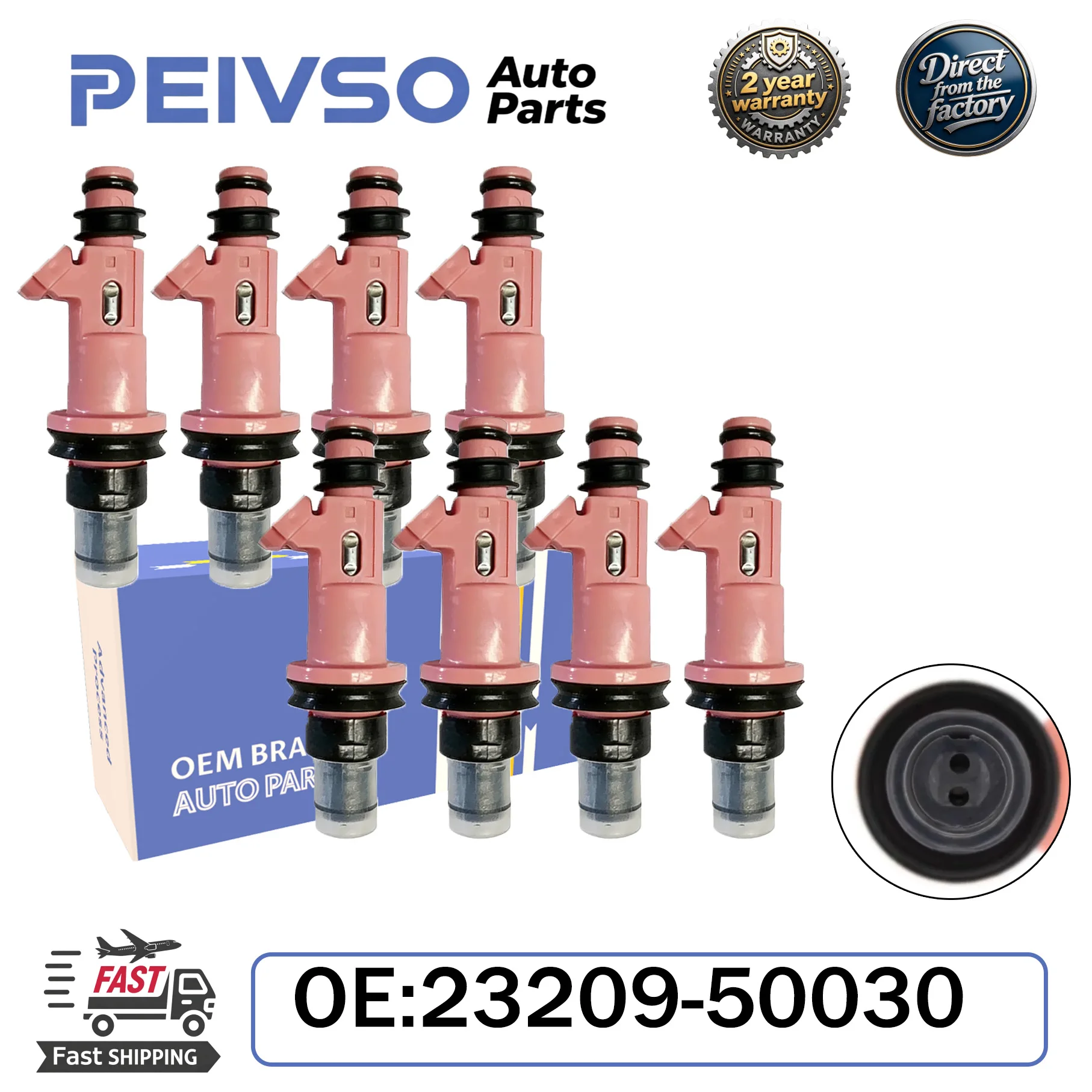 PEIVSO 8pcs High Quality Car Fuel Injector 23209-50030 23250-50030 For Toyota Lexus SC430 GS430 LS430 UCF30 3UZ GS300
PEIVSO 8pcs High Quality Car Fuel Injector 23209-50030 23250-50030 For Toyota Lexus SC430 GS430 LS430 UCF30 3UZ GS300