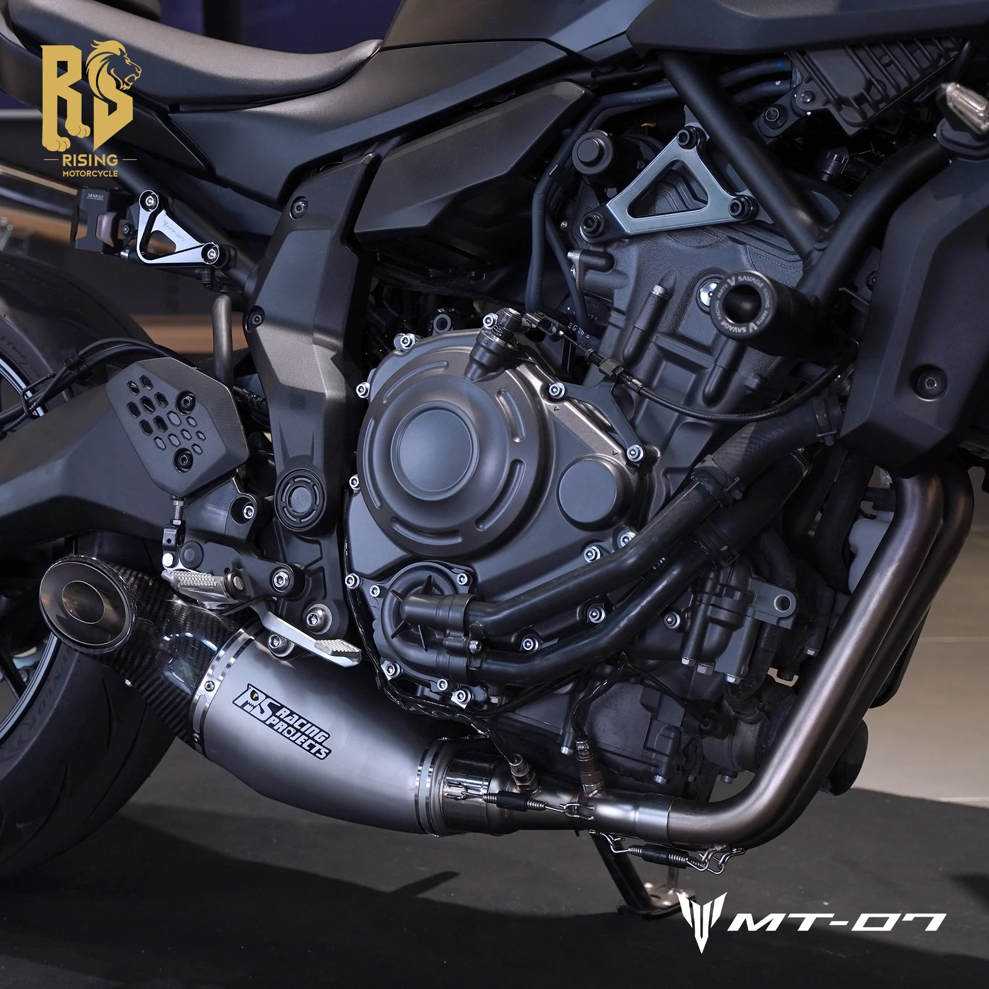 RS Complete Exhaust System For Yamaha MT07 R77 2014-2026 Carbon Fiber Exhaust Dual O2 Sensor Motorcycle Escape stainless steel
RS Complete Exhaust System For Yamaha MT07 R77 2014-2026 Carbon Fiber Exhaust Dual O2 Sensor Motorcycle Escape stainless steel