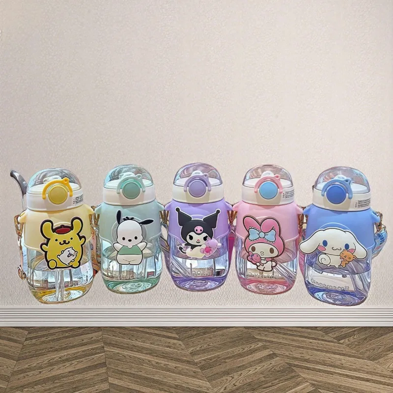 Sanrio Kuromi Water Cup High-Precision Children Strap My melody Shoulder Strap Water Cup Portable Strap Cup Business Wholesale
Sanrio Kuromi Water Cup High-Precision Children Strap My melody Shoulder Strap Water Cup Portable Strap Cup Business Wholesale