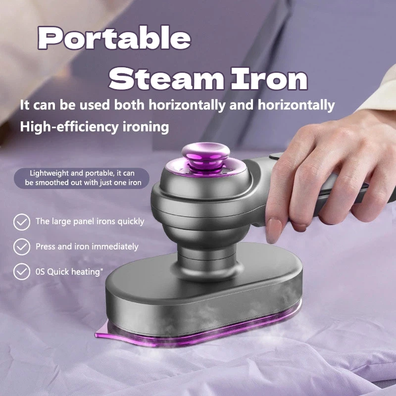 Handheld Garment Steamer Foldable Leak-Proof Dual Dry/Wet Steam Fast Wrinkle Remover Travel Home Clothes Mini Iron 2026
Handheld Garment Steamer Foldable Leak-Proof Dual Dry/Wet Steam Fast Wrinkle Remover Travel Home Clothes Mini Iron 2026