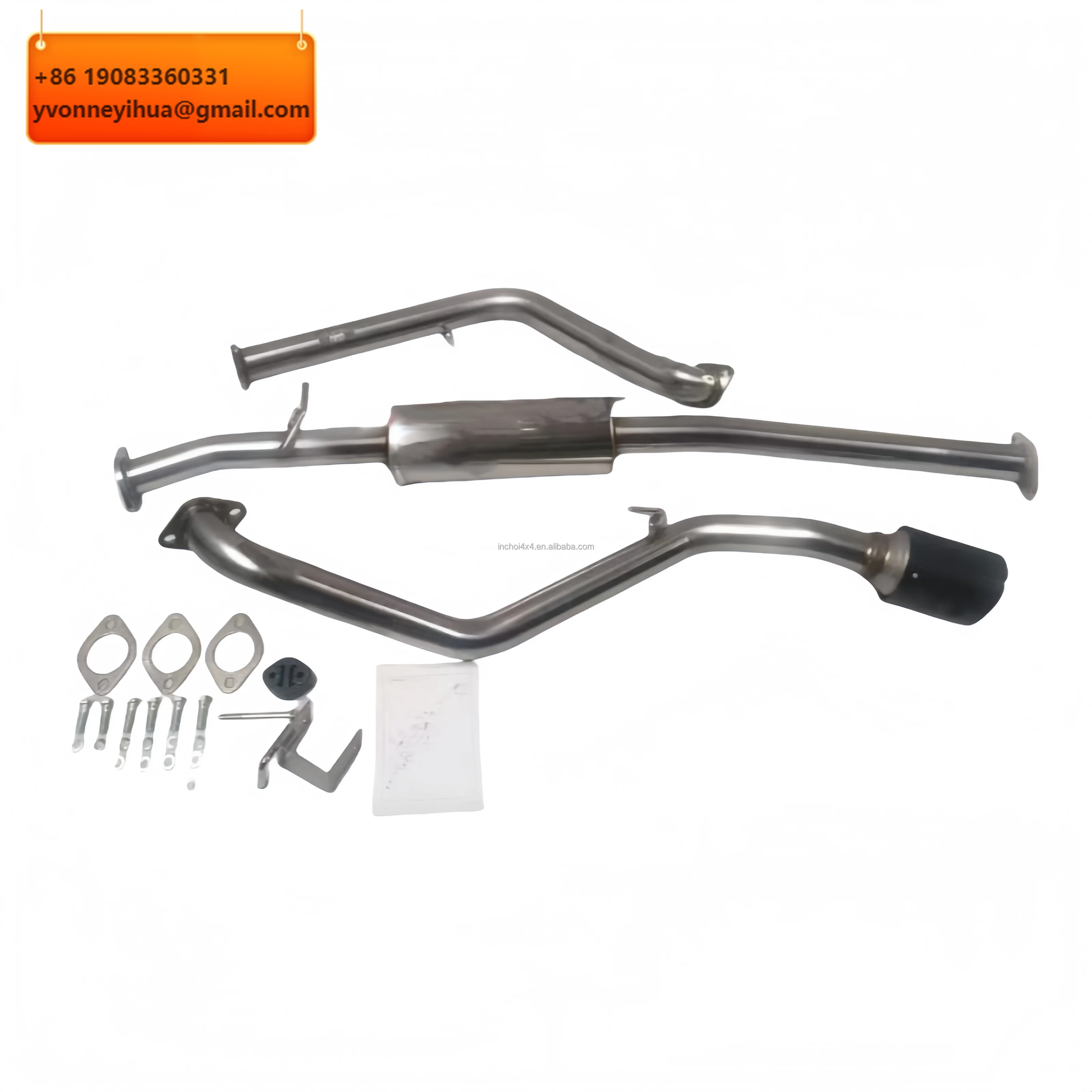 For Ford F-150 Raptor 2018-2022 Exhaust Pipes High Quality Single-Exhaust 304 Stainless Steel With Carbon Fiber Tailpipe Muffler
For Ford F-150 Raptor 2018-2022 Exhaust Pipes High Quality Single-Exhaust 304 Stainless Steel With Carbon Fiber Tailpipe Muffler