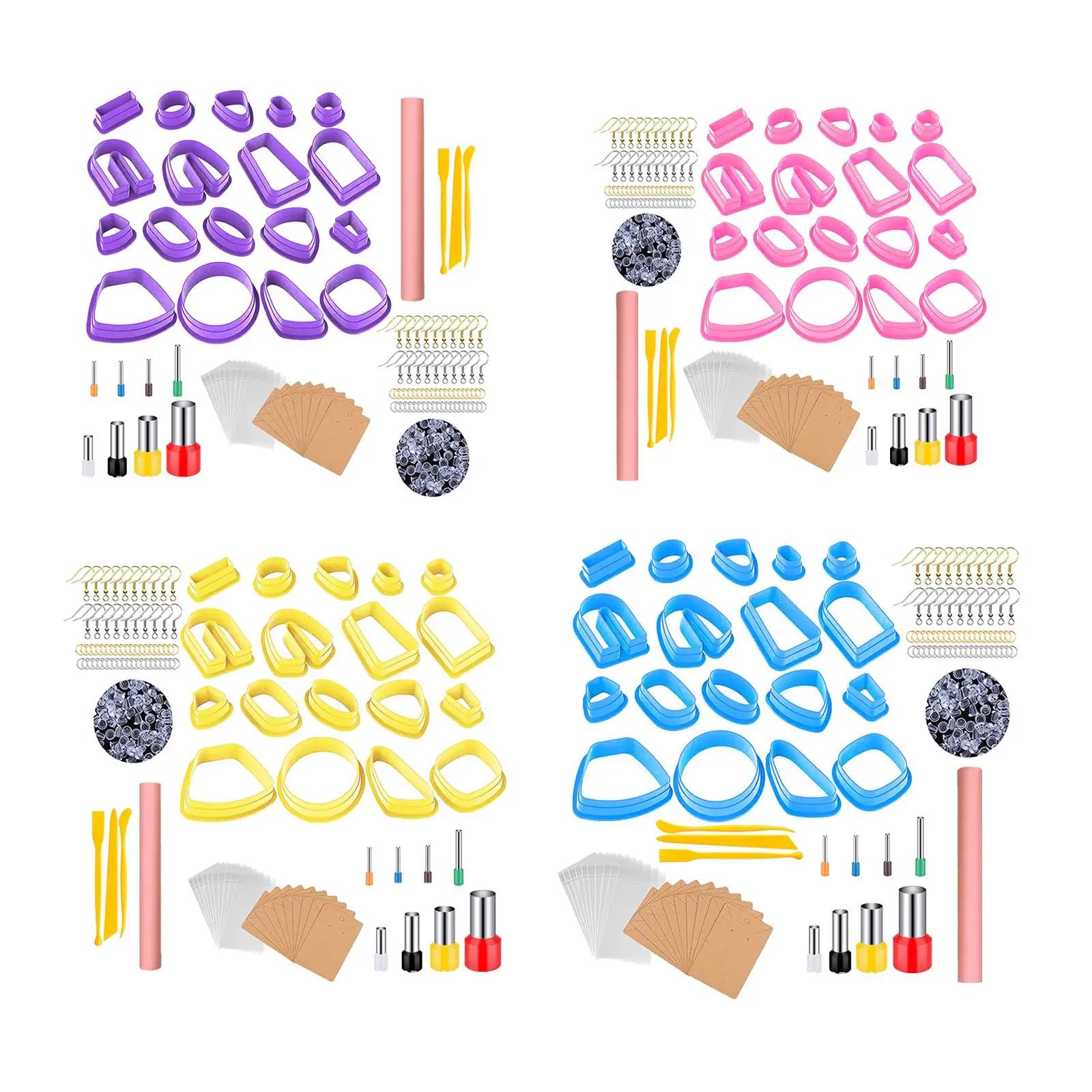 Clay Punch Tools Jump Rings, Earring Card,earring Hooks with Earrings
Clay Punch Tools Jump Rings, Earring Card,earring Hooks with Earrings