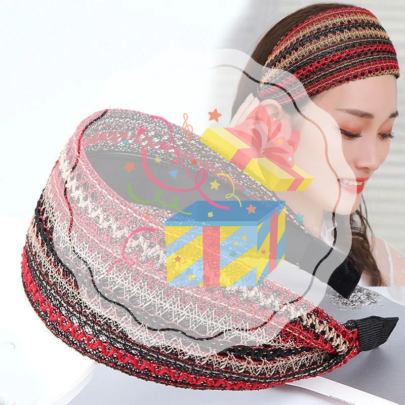 Wide Edge Hairband Hair Clip Ethnic Style Hair Accessory Toothed Anti-Slip Versatile For Covering Gray Hair And Frizz For Women
Wide Edge Hairband Hair Clip Ethnic Style Hair Accessory Toothed Anti-Slip Versatile For Covering Gray Hair And Frizz For Women