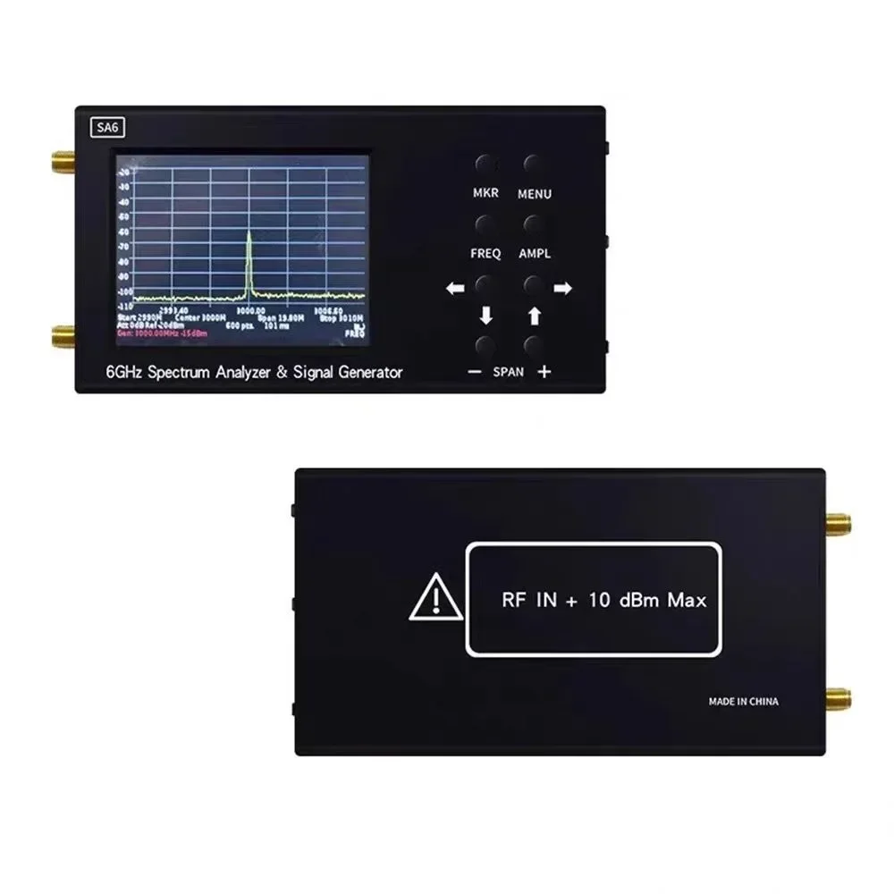 Sell WellSA6 Handheld Spectrum Analyzer Wi-Fi CDMA Lab 35-6200Mhz Wireless 6G Tester Sign Generator 6.2GHz With Touchscreen
Sell WellSA6 Handheld Spectrum Analyzer Wi-Fi CDMA Lab 35-6200Mhz Wireless 6G Tester Sign Generator 6.2GHz With Touchscreen