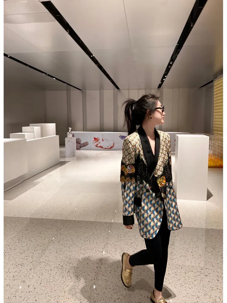 Fashionable Street Style Tailored Loose Versatile Small Size Commute Thin Outerwear Autumn Season Polyester Fiber
Fashionable Street Style Tailored Loose Versatile Small Size Commute Thin Outerwear Autumn Season Polyester Fiber