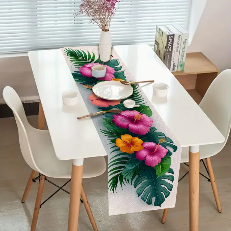VIKAMA зеленое растение цветок льняное праздничное украшение для вечеринки многоразовая кухонная скатерть украшения на день рождения
VIKAMA зеленое растение цветок льняное праздничное украшение для вечеринки многоразовая кухонная скатерть украшения на день рождения