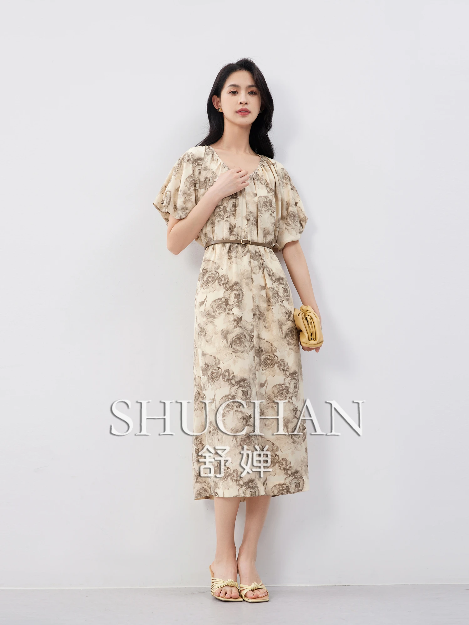 Summer Dress Women 2024 Print V-neck Short Sleeve Long Dresses for Women Vestidos Elegantes Para Mujer
Summer Dress Women 2024 Print V-neck Short Sleeve Long Dresses for Women Vestidos Elegantes Para Mujer
