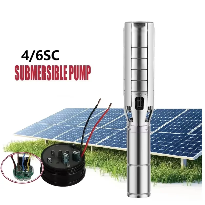 ZRI 4/6 Inch Solar-Powered Centrifugal Submersible Borehole Pump Stainless Steel Impeller DC Built-in MPPT Controller High
ZRI 4/6 Inch Solar-Powered Centrifugal Submersible Borehole Pump Stainless Steel Impeller DC Built-in MPPT Controller High