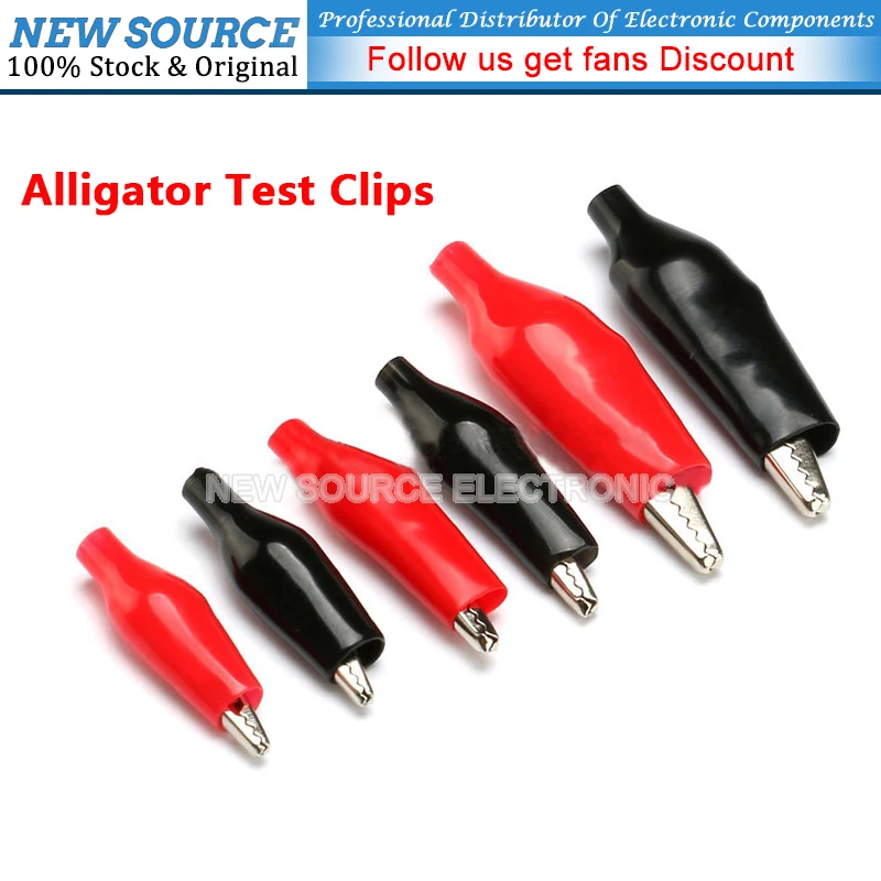 (10pair) Insulated Crocodile 34 45 55mm Clips Connectors Alligator Test Clips For Stereo Application Red Black Power Terminal
(10pair) Insulated Crocodile 34 45 55mm Clips Connectors Alligator Test Clips For Stereo Application Red Black Power Terminal