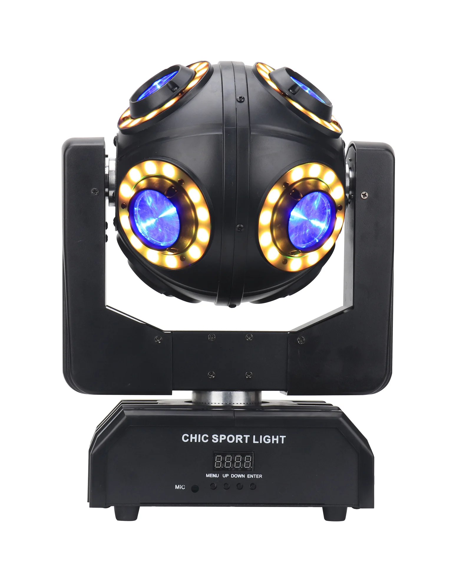 New 10W*8 RGBW LED Stage Beam Effect Football Light DMX Sound Control DJ Equipment For DJ Disco Bar Moving Head
New 10W*8 RGBW LED Stage Beam Effect Football Light DMX Sound Control DJ Equipment For DJ Disco Bar Moving Head