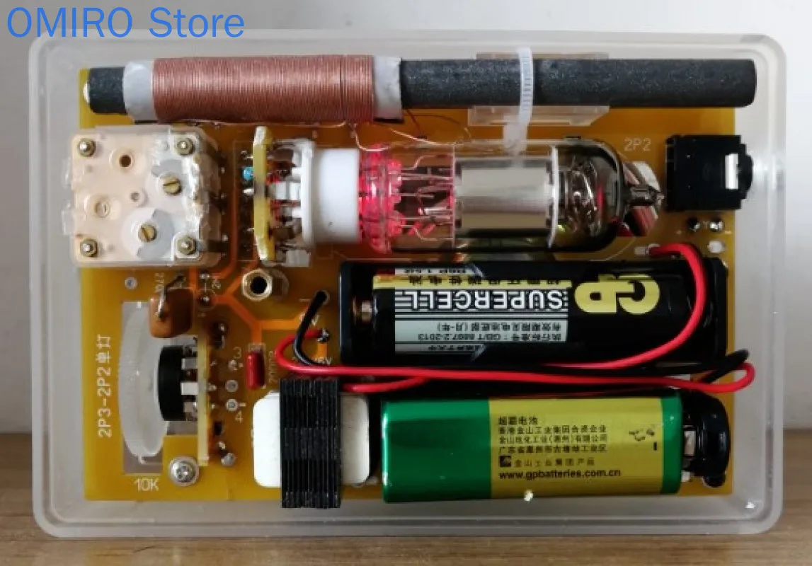 2P2 Electronic Tube Single Lamp Medium Wave Radio Kit Battery Tube Radio 2P3 Radio
2P2 Electronic Tube Single Lamp Medium Wave Radio Kit Battery Tube Radio 2P3 Radio