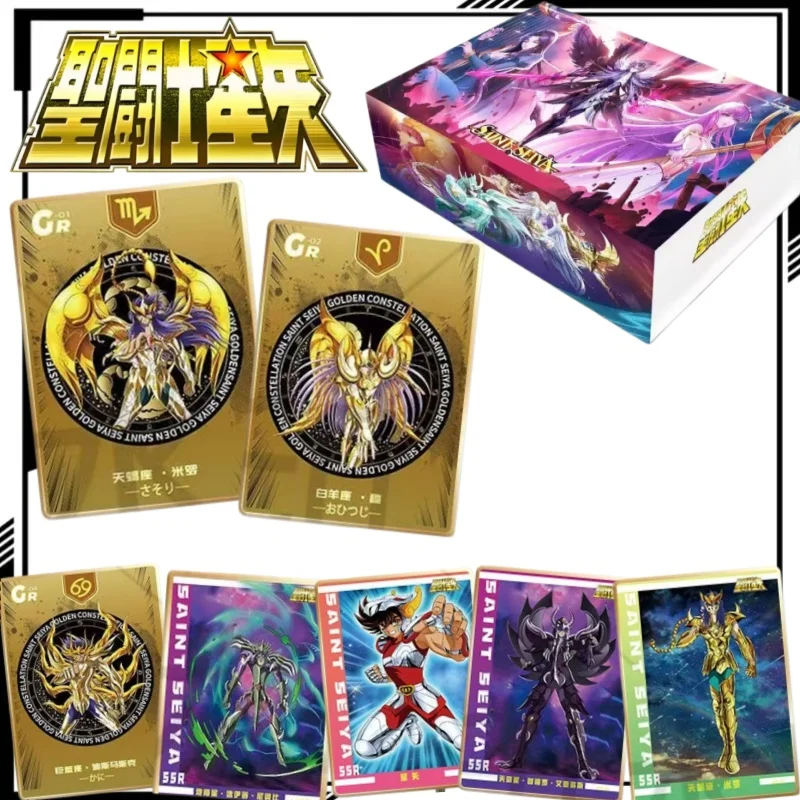 Saint Seiya Collectible Cards Cartoon Seiya Cards Anime Merch Holiday Gifts Trendy Toys Chance To Get CR or SSR Rare Editions
Saint Seiya Collectible Cards Cartoon Seiya Cards Anime Merch Holiday Gifts Trendy Toys Chance To Get CR or SSR Rare Editions