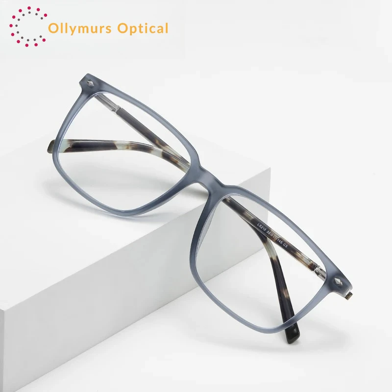 OLLYMURS Simple Classic Geometric Square Frame Design Men's Anti-Blue Light Reading Glasses Customizable Prescription LS215
OLLYMURS Simple Classic Geometric Square Frame Design Men's Anti-Blue Light Reading Glasses Customizable Prescription LS215