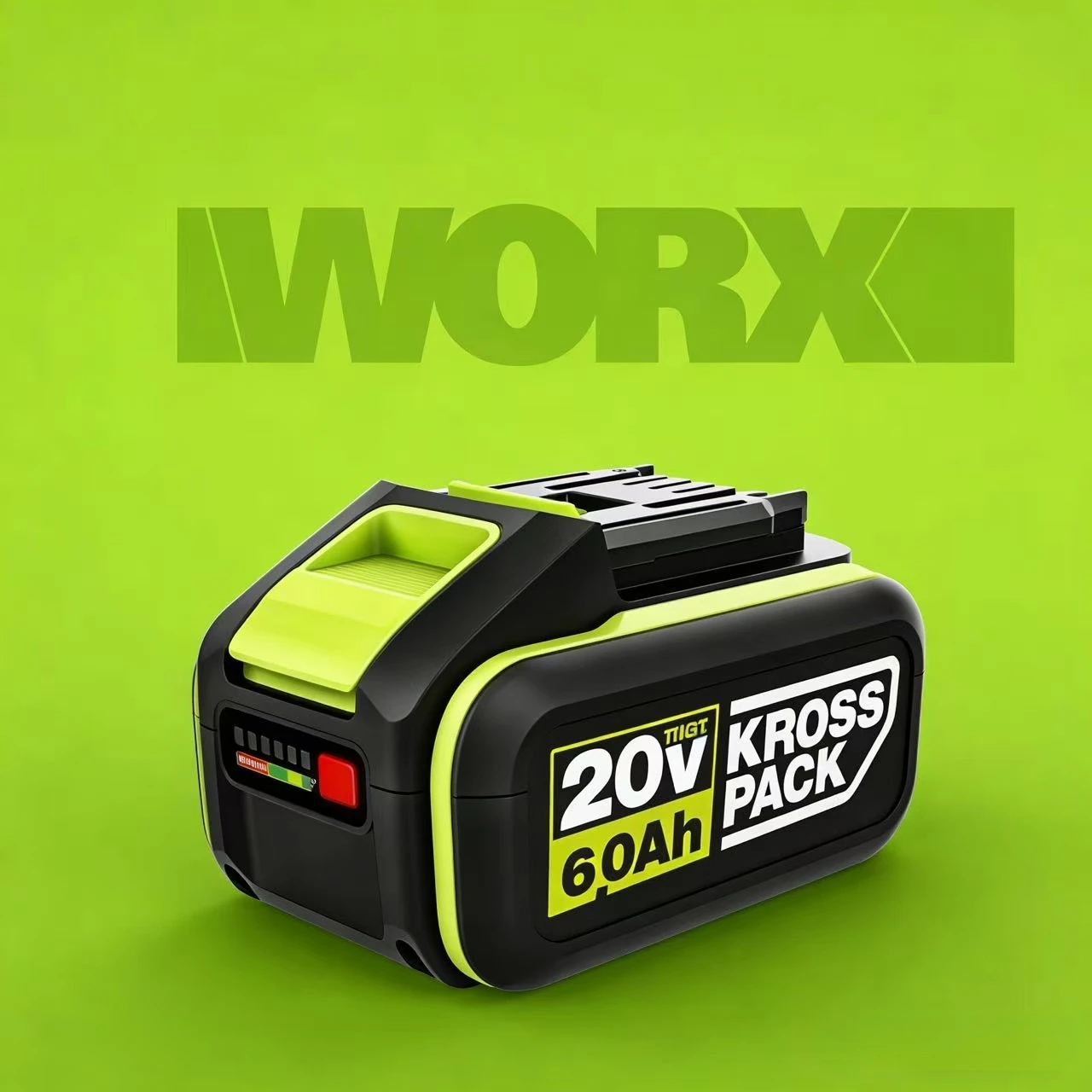 100% New WORX 20V Power Tool Battery 8000mAh, Large Foot Model, Sanding Machine, Trimming Machine, Cutting Machine
100% New WORX 20V Power Tool Battery 8000mAh, Large Foot Model, Sanding Machine, Trimming Machine, Cutting Machine