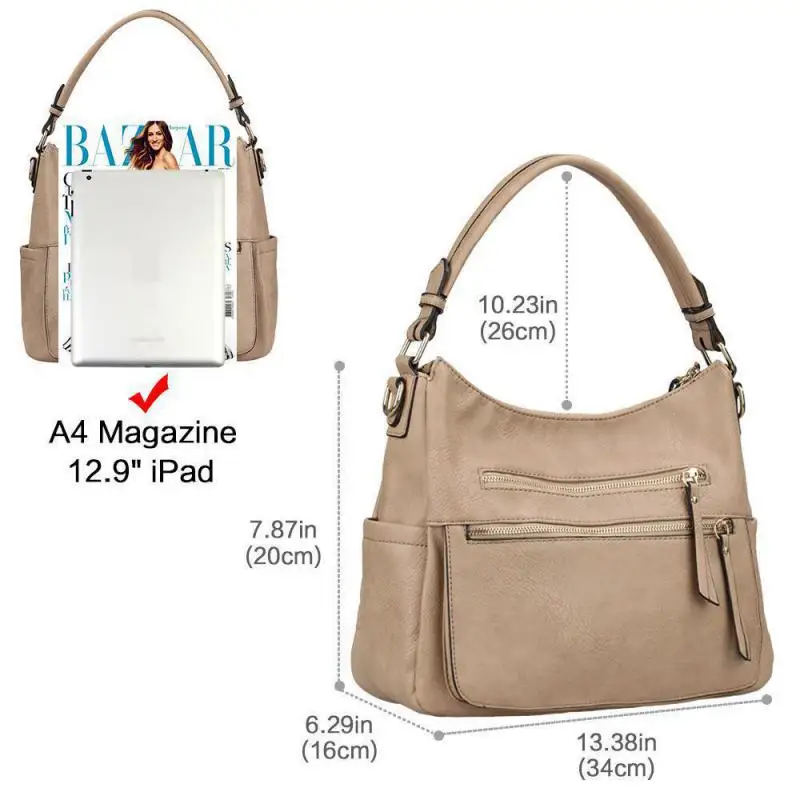 2023 European And American Women's Casual Handbag Diagonal Cross Bag Pu Leather Multi Pocket Zipper Single Shoulder Underarm Bag
2023 European And American Women's Casual Handbag Diagonal Cross Bag Pu Leather Multi Pocket Zipper Single Shoulder Underarm Bag