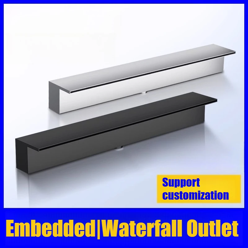 Stainless steel waterfall outlet water trough water curtain water feature wall decoration landscape fish pond garden courtyard
Stainless steel waterfall outlet water trough water curtain water feature wall decoration landscape fish pond garden courtyard