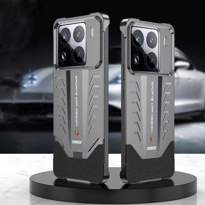 Sports Car Design Aluminum Alloy Heat Dissipation Frameless Case For Xiaomi 15 Ultra Xaomi Mi 15 Pro 15Ultra Phone Back Cover
Sports Car Design Aluminum Alloy Heat Dissipation Frameless Case For Xiaomi 15 Ultra Xaomi Mi 15 Pro 15Ultra Phone Back Cover