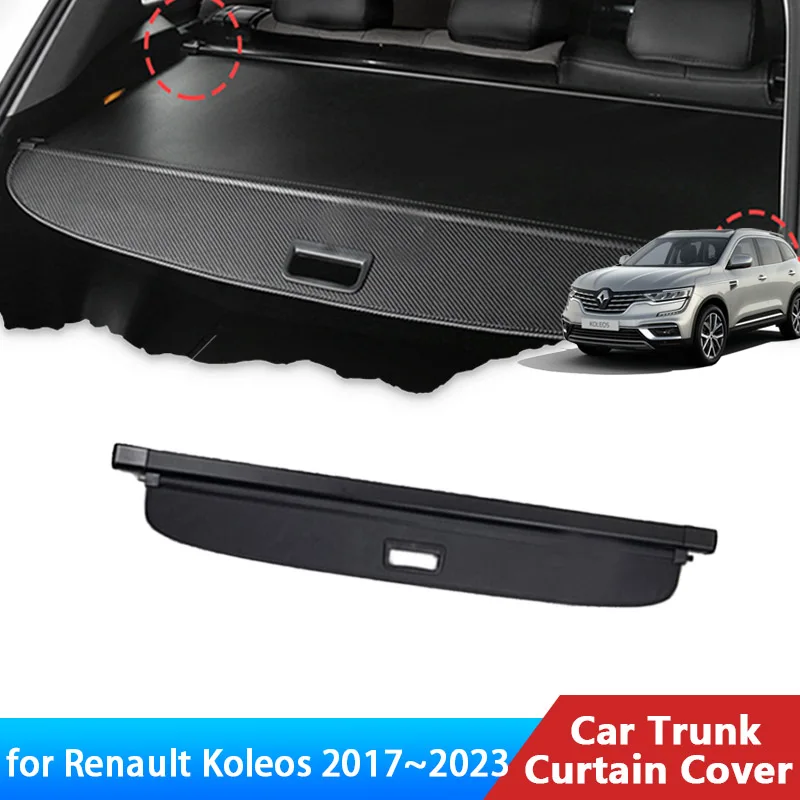 for Renault Koleos 2 II Samsung QM6 2017~2023 2020 2019 2018 Accessories Trunk Curtain Mat Rear Curtain Retractable Anti-peeping
for Renault Koleos 2 II Samsung QM6 2017~2023 2020 2019 2018 Accessories Trunk Curtain Mat Rear Curtain Retractable Anti-peeping