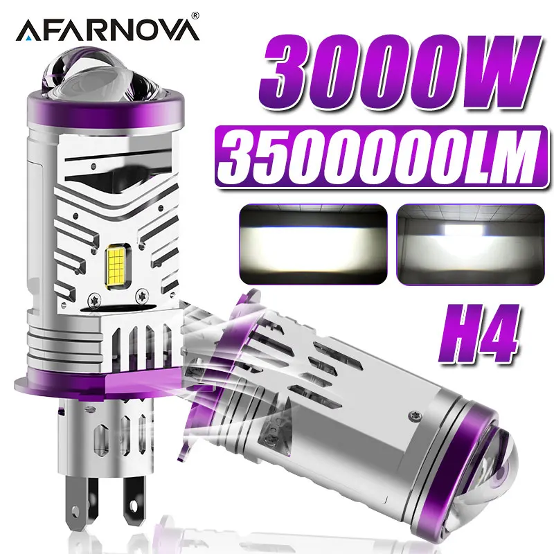 3000W H4 Bi LED Projector Lens Auto Headlight Bulb H4/9003/HB2 Hi/Lo Canbus Motorcycle Turbo Lamps 9450 CSP Dual High Low Beam 
3000W H4 Bi LED Projector Lens Auto Headlight Bulb H4/9003/HB2 Hi/Lo Canbus Motorcycle Turbo Lamps 9450 CSP Dual High Low Beam