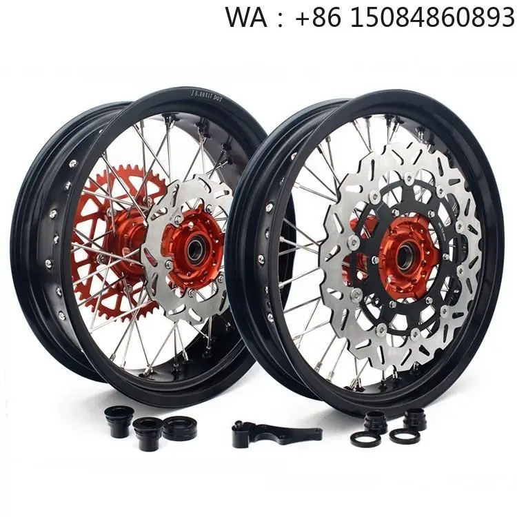 WSBK tournament Zhang Xue's same style, motorcycle parts, 17 Inch Spoke Wheel Rim Set, Universal Wheel Rim Parts for Multi Brand
WSBK tournament Zhang Xue's same style, motorcycle parts, 17 Inch Spoke Wheel Rim Set, Universal Wheel Rim Parts for Multi Brand