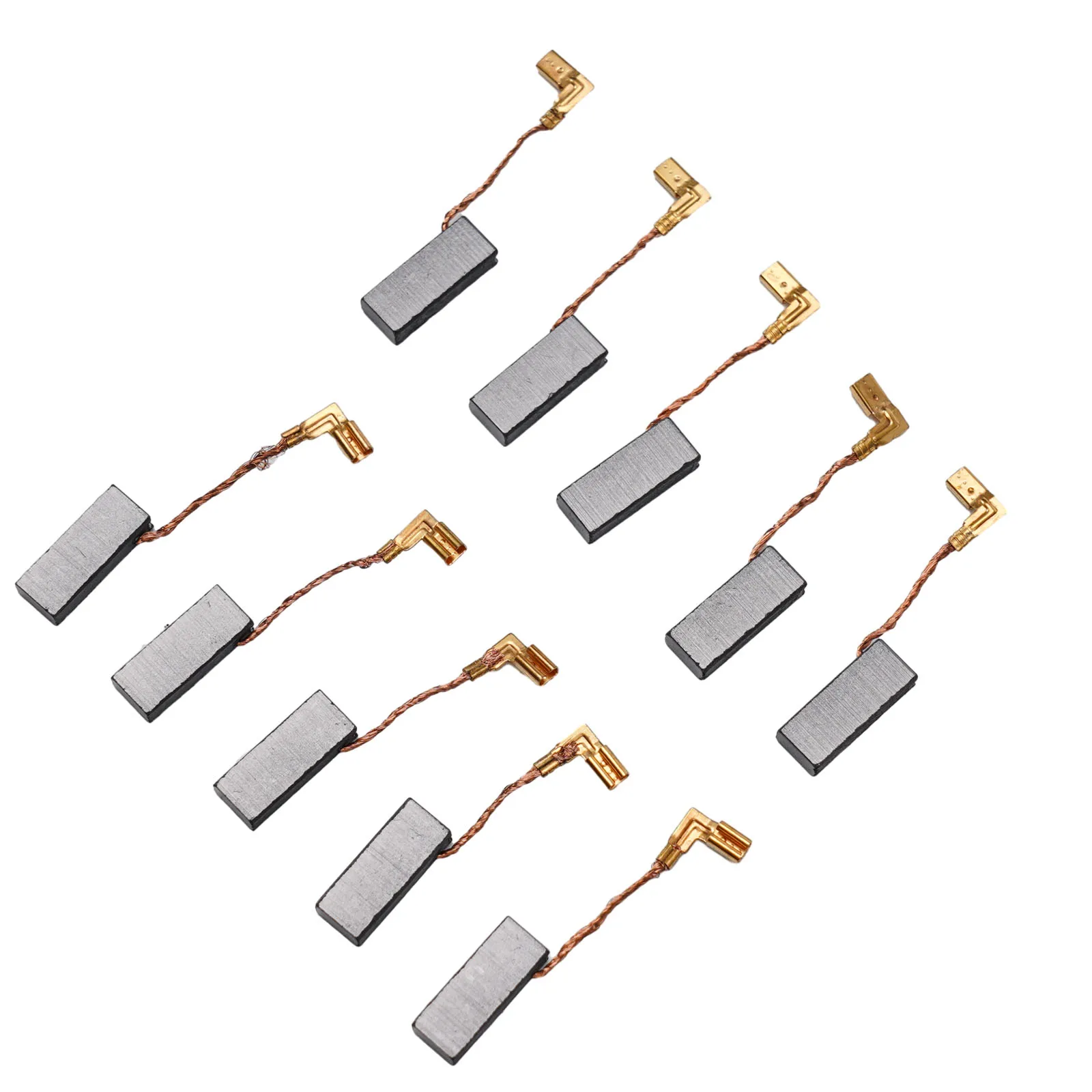Motor Carbon Brushes 10 Pcs A26 (5X8X19mm) 5X8X19mm Carbon & Copper Alloy For Electric Motor Tool Repair Newest
Motor Carbon Brushes 10 Pcs A26 (5X8X19mm) 5X8X19mm Carbon & Copper Alloy For Electric Motor Tool Repair Newest