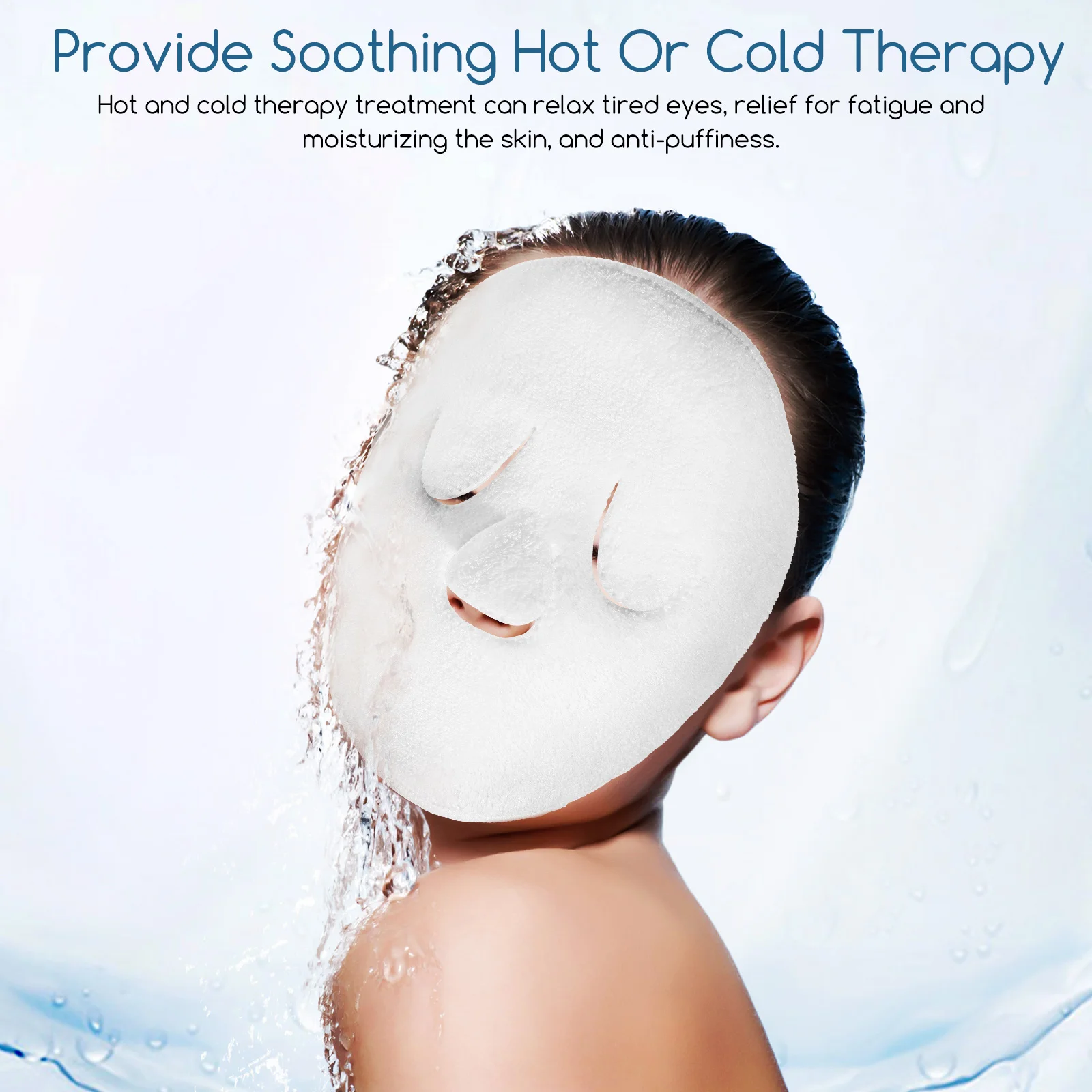 2Pcs Hot Compress Towel Reusable Face Mask Spa Facial Towel Warm Coral Fleece Skincare Home School Premium Material Comfortable 
2Pcs Hot Compress Towel Reusable Face Mask Spa Facial Towel Warm Coral Fleece Skincare Home School Premium Material Comfortable
