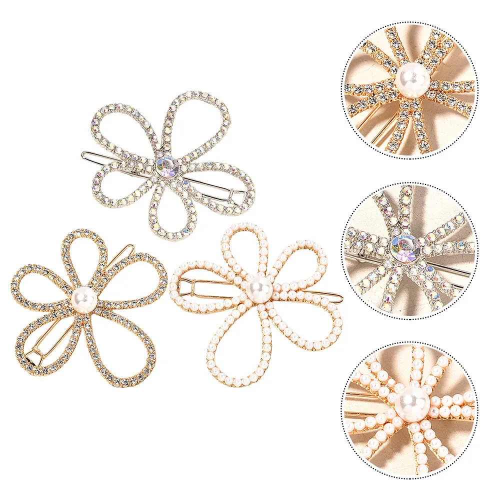 3Pcs Pearl Hair Clip Set Creative Alloy Flower Side Hairpin Girl Barrette Decorative Headdress for Parties Baby Gifts Hair Tying
3Pcs Pearl Hair Clip Set Creative Alloy Flower Side Hairpin Girl Barrette Decorative Headdress for Parties Baby Gifts Hair Tying