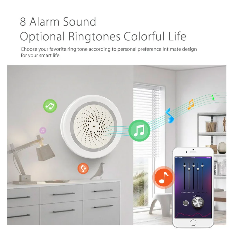 WIFI Graffiti Audible and Visual Trigger Alarm Intelligent USB Battery Siren Sensor Remote App Control Horn Ringtone Optional
WIFI Graffiti Audible and Visual Trigger Alarm Intelligent USB Battery Siren Sensor Remote App Control Horn Ringtone Optional