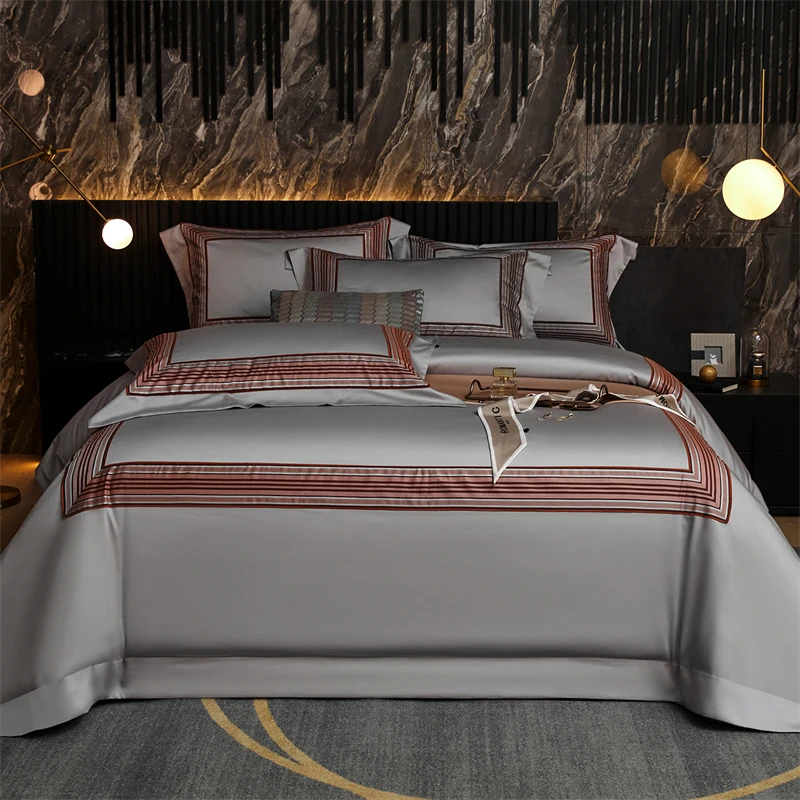 Premium 100S Awati Long Staple Cotton 4-Piece Bedding Set Hotel Grade Luxury Duvet Cover Set Bed Sheet Pillowcases
Premium 100S Awati Long Staple Cotton 4-Piece Bedding Set Hotel Grade Luxury Duvet Cover Set Bed Sheet Pillowcases