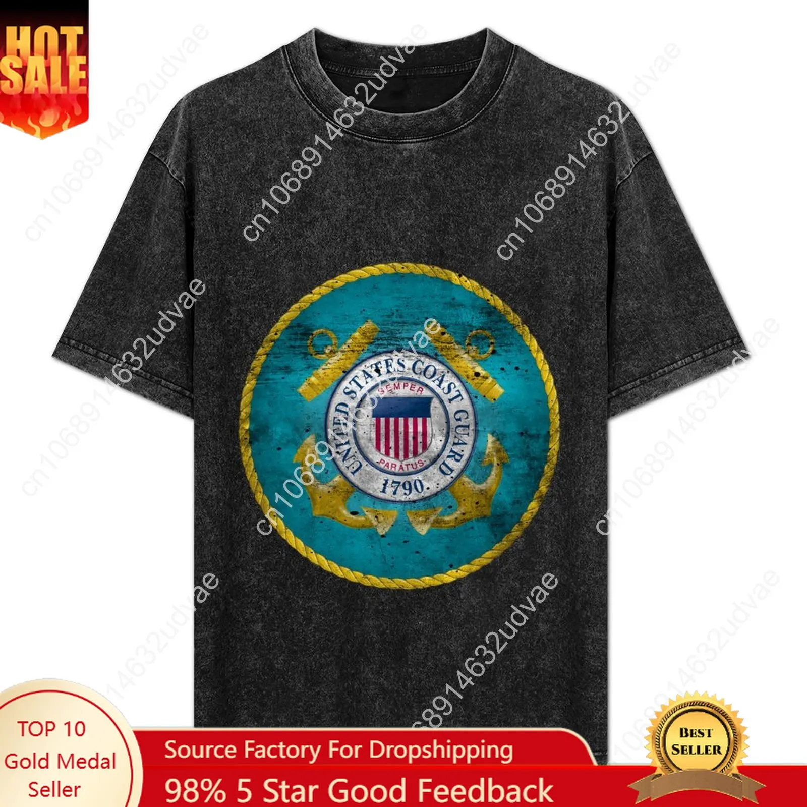United States Coast Guard Retro T shirts mans womans Vintage Tshirt Short sleeve T-shirt Custom tops Unisex clothes tshirt
United States Coast Guard Retro T shirts mans womans Vintage Tshirt Short sleeve T-shirt Custom tops Unisex clothes tshirt