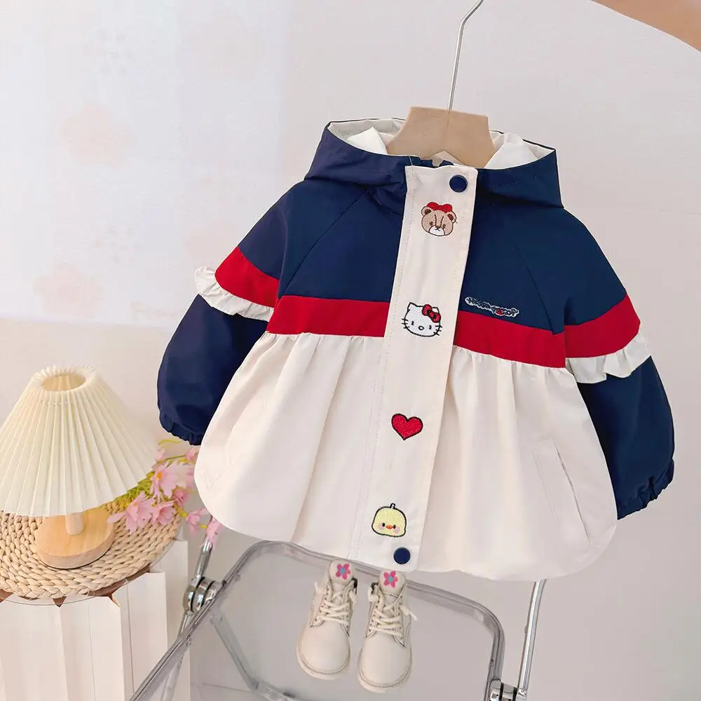 Sanrio Baby Girl Hello Kitty 2025 Autumn New Sweet Cartoon Jacket Children's Sweet Jacket Kids' Parka Coat Children's Clothing
Sanrio Baby Girl Hello Kitty 2025 Autumn New Sweet Cartoon Jacket Children's Sweet Jacket Kids' Parka Coat Children's Clothing