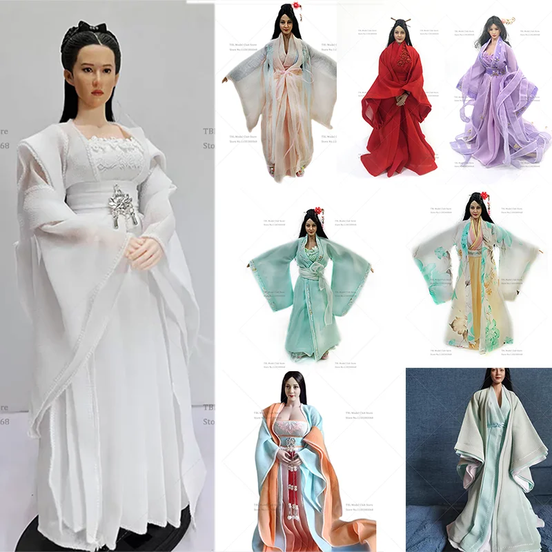 1/6 Scale Female Clothes Ancient Style Hanfu Colorful Costume Classic TV Dramas For 12-inch PHICEMS21B Action Figure Soldier
1/6 Scale Female Clothes Ancient Style Hanfu Colorful Costume Classic TV Dramas For 12-inch PHICEMS21B Action Figure Soldier