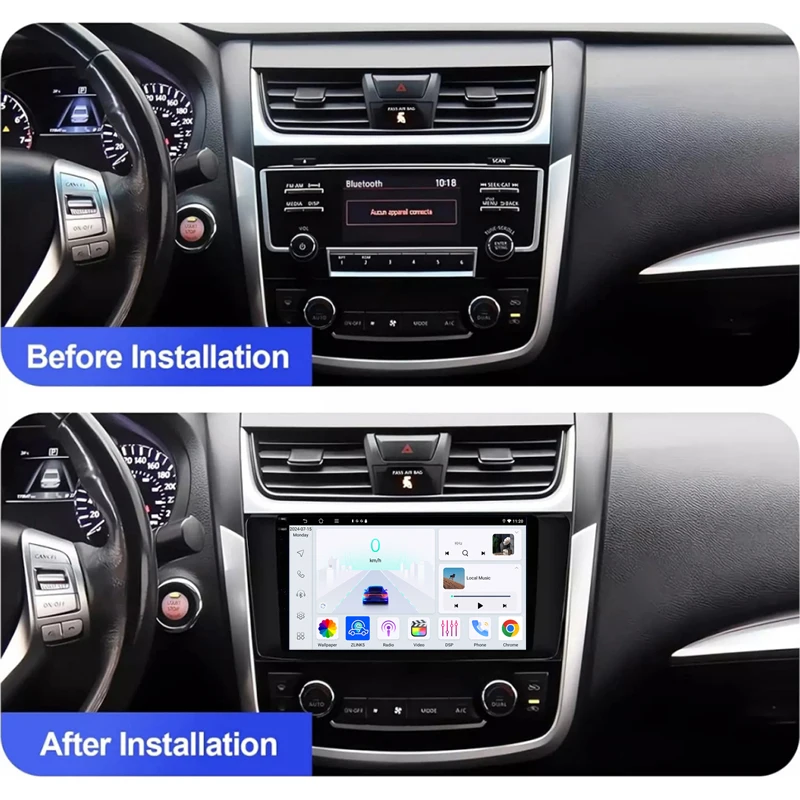 64GB Car Radio GPS 9" For Nissan Altima 20013-2018 Head Unit Wireless Apple Carplay Android 13 Auto Reversing Image Camera WIFI
64GB Car Radio GPS 9" For Nissan Altima 20013-2018 Head Unit Wireless Apple Carplay Android 13 Auto Reversing Image Camera WIFI