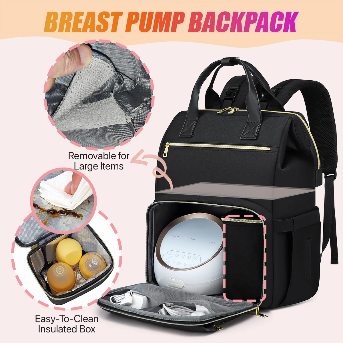 Multipurpose Baby Diaper Bag for Travel Breast Pump Storage Large Tote with Insulated Pocket Pacifier Tote Bag Baby Essentials
Multipurpose Baby Diaper Bag for Travel Breast Pump Storage Large Tote with Insulated Pocket Pacifier Tote Bag Baby Essentials