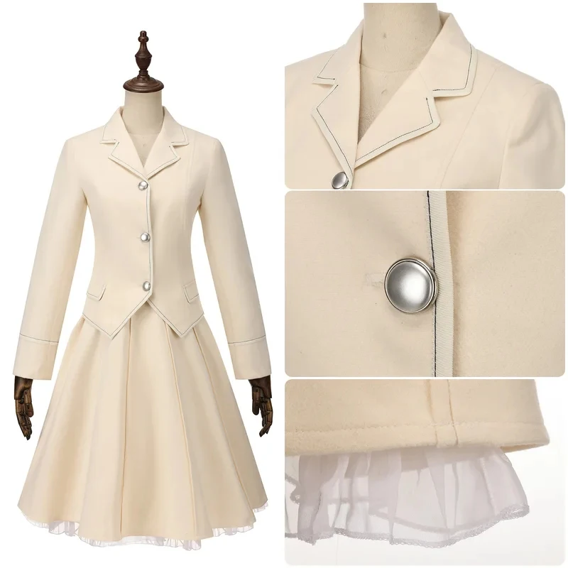 ❣2026Women Glynda Cosplay Costume Beige Coat Skirt Full Suit for Halloween Party❣#@
❣2026Women Glynda Cosplay Costume Beige Coat Skirt Full Suit for Halloween Party❣#@